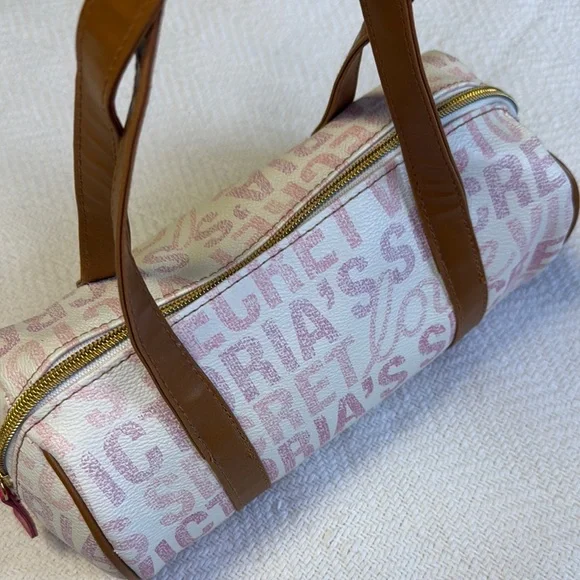 Victoria's Secret Pink and Brown Makeup Bag - Picture 3 of 6